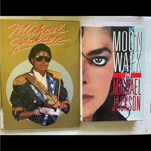 Michael Jackson Gold and Black Decorative Book Set - Home Accent
